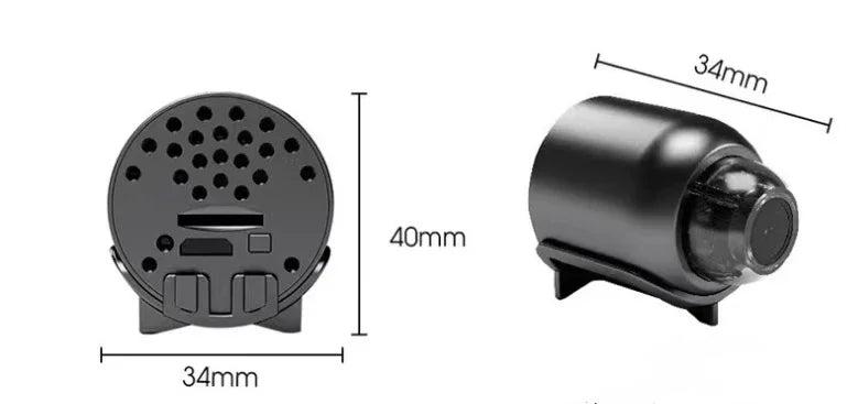 Mini Camera 1080P HD WiFi Wire HD Camera Kids Pet Safety Monitoring