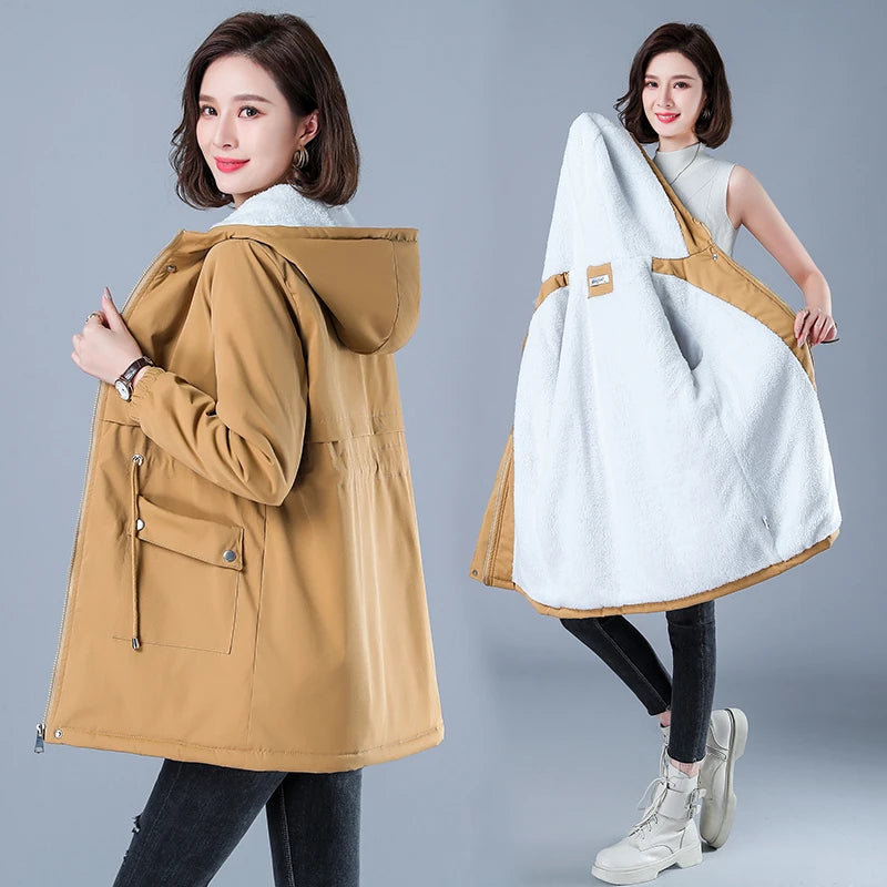 Winter Jacket Cotton Warm Puffer Coat