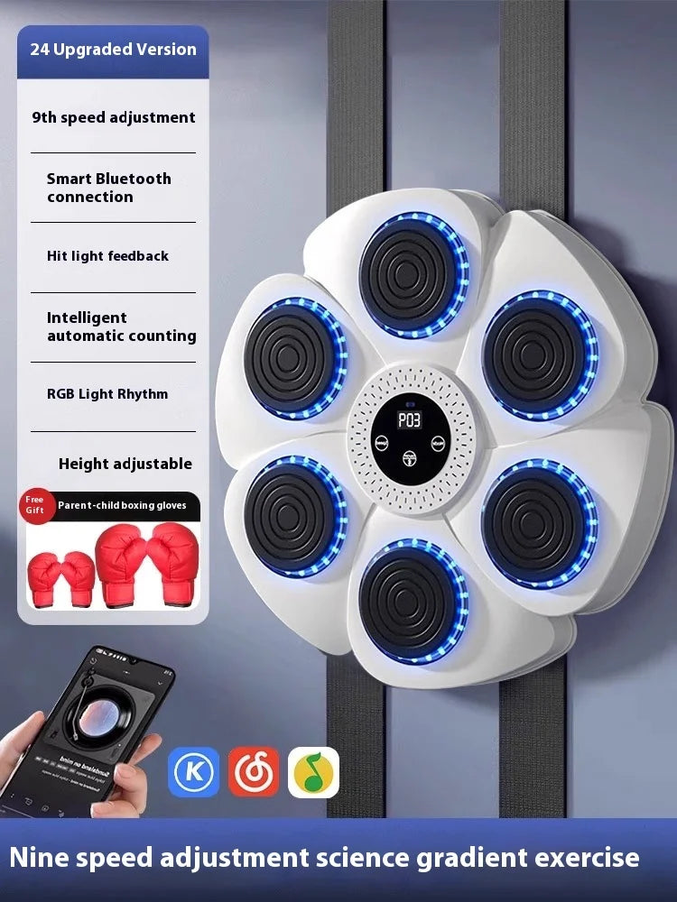 Smart Music Boxing Machine Home Use Adult & Children Wall Target Boxing