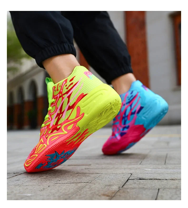 Men Running Light Sports Shoes Basketball Shoes