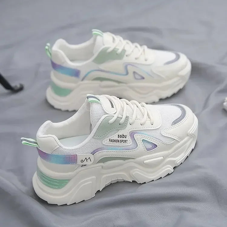 Women‘s Shoes New Fashion Breathable Mesh All-match