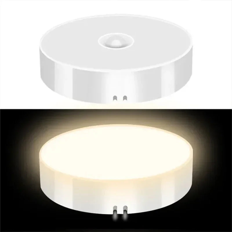 LED Motion Sensor Night Light Night for Kitchen Cabinet Wardrobe Lamp Staircase