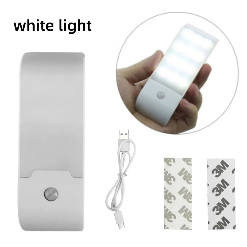 LED Rechargeable Powered Closet Lights For Bedroom Corridor Stair Bathroom