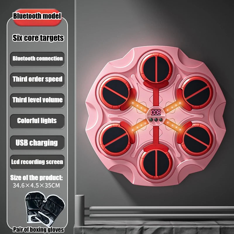 Wall Mounted Smart Music Boxing Machine Bluetooth