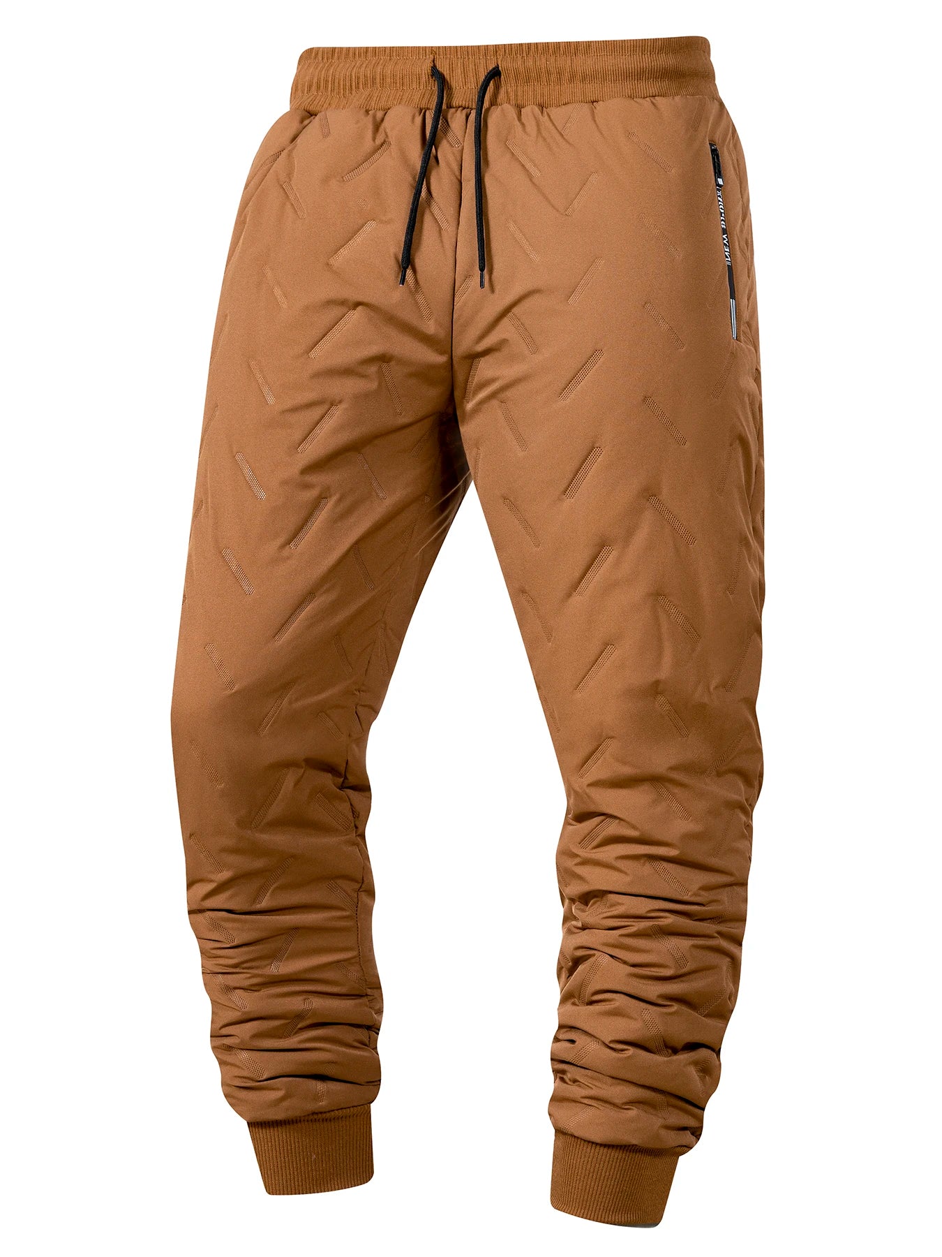 Winter Men Thermal Streetwear Plush Thick Fleece Sweatpant