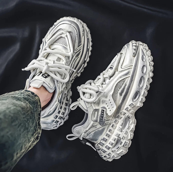 New Summer Outdoor Men's Casual Thick Bottom Sneaker Shoes for Men