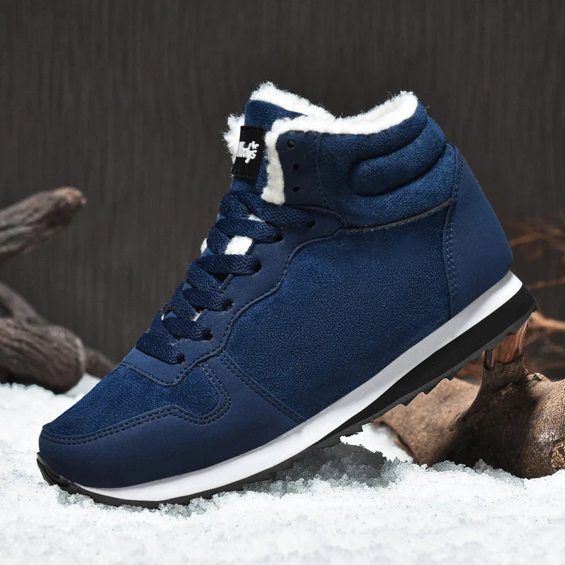 Winter Men Boots Casual Warm Ankle Boots Shoes for Man
