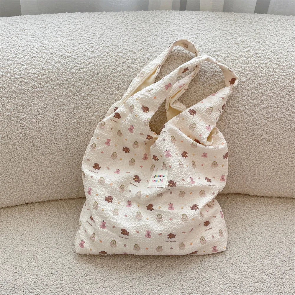 Tote Women Sweet Cartoon Shoulder Bag Shopping Bag