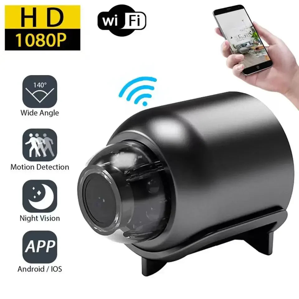 Mini Camera 1080P HD WiFi Wire HD Camera Kids Pet Safety Monitoring