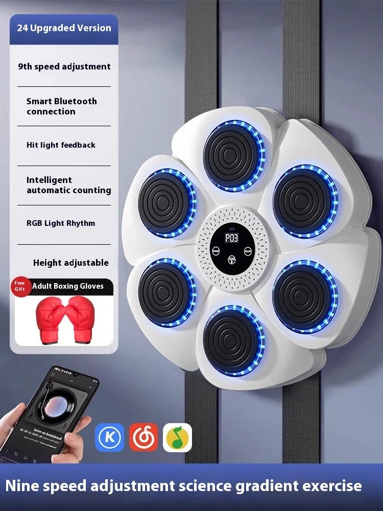 Smart Music Boxing Machine Home Use Adult & Children Wall Target Boxing
