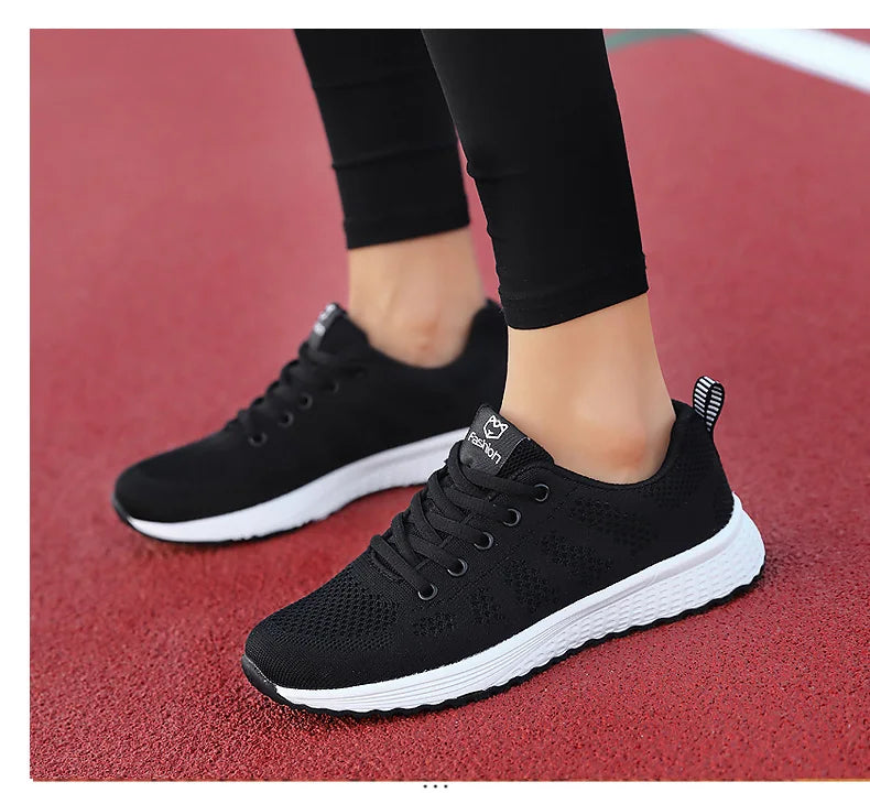 Women Sport Shoes Fashion Platform Sneakers Ladies Spring Winter Flats Running Shoes for Woman