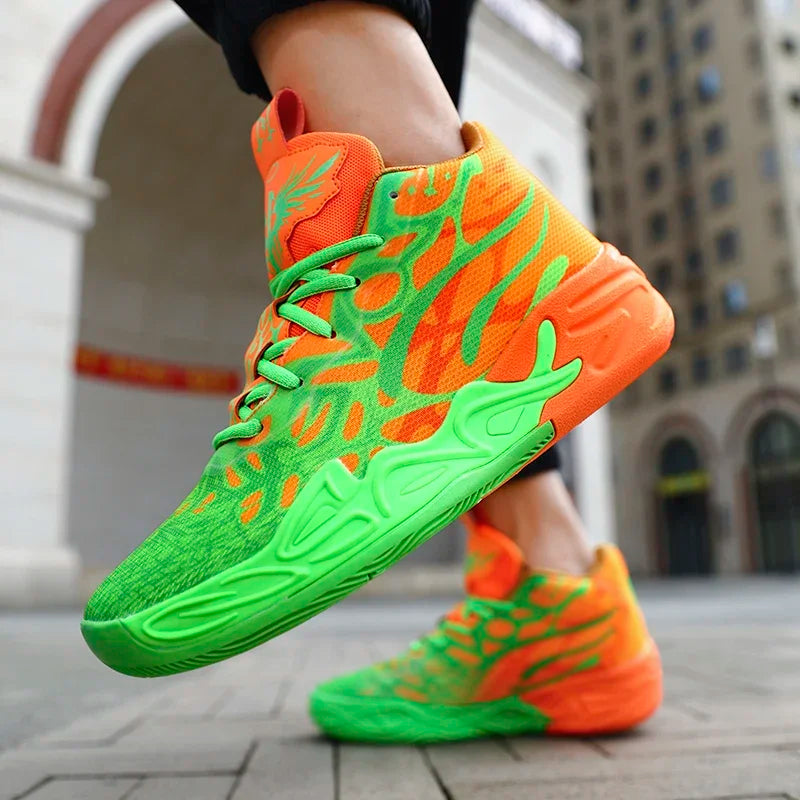 Men Running Light Sports Shoes Basketball Shoes