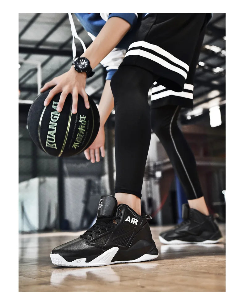 Men Basketball Shoes Unisex Breathable Athletic Light Sports Shoes
