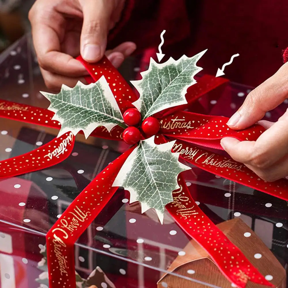 Christmas Advent Calendar Box Christmas House Box Fillable Empty Box Candy Snowflake