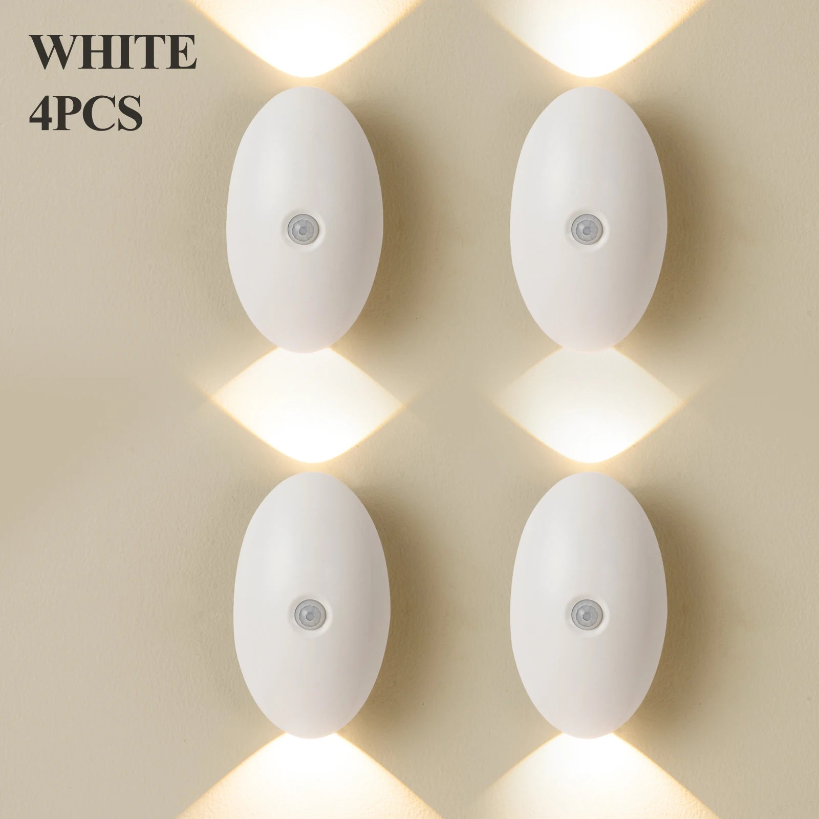 LED Wall Lamp USB Charging Human Body Induction Night Light