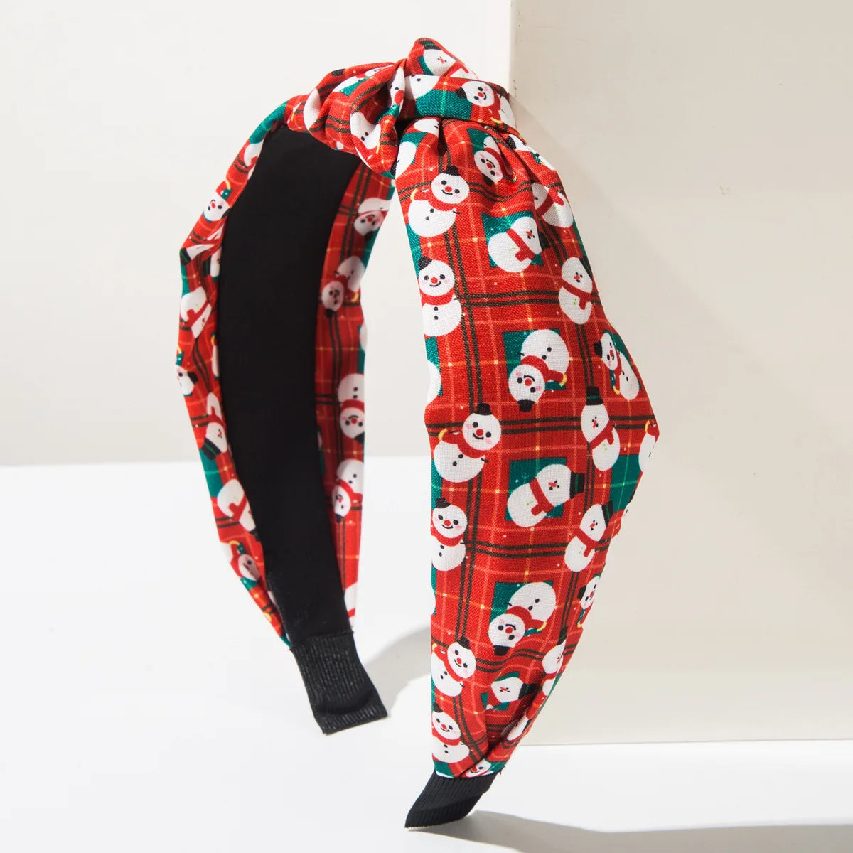 European and American New Christmas Printed Headband for Women