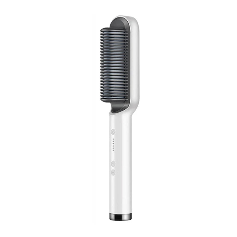 Negative Ion Hair Straight Brush Ptc Heater Comb