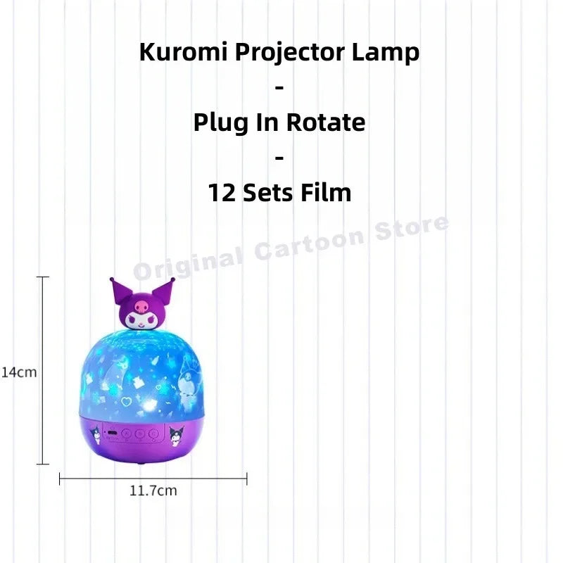 Kitty Sanrio Kuromi Starry Sky Projector Lamp Birthday Gift