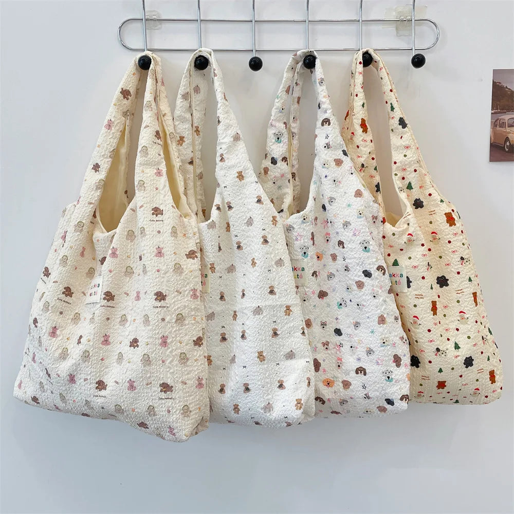 Tote Women Sweet Cartoon Shoulder Bag Shopping Bag