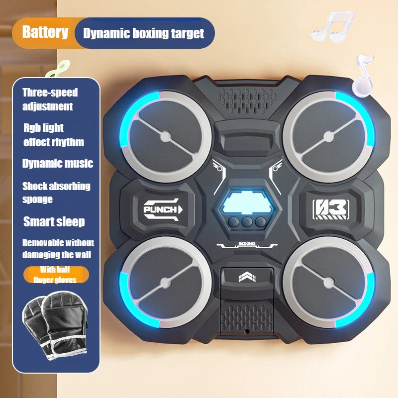 Wall Mounted Smart Music Boxing Machine Bluetooth