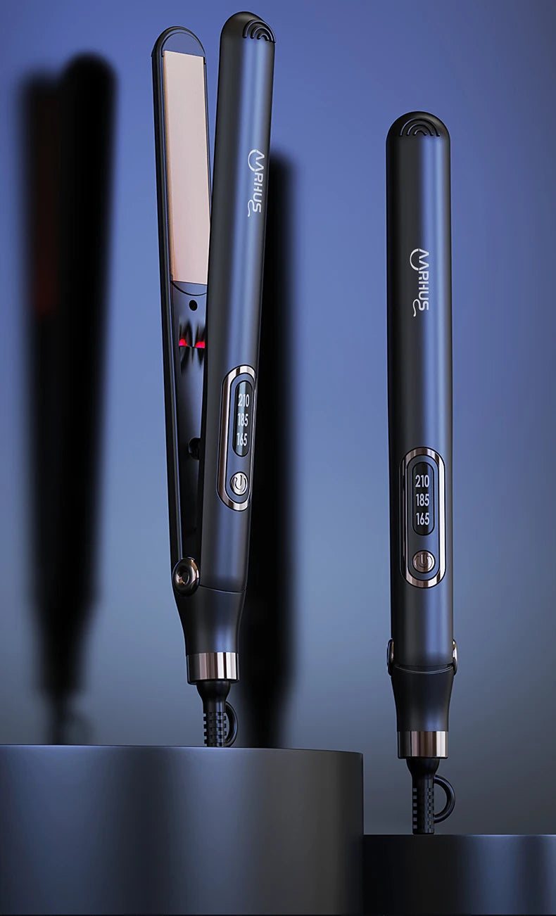 Hot Comb Straightener Curler Dual Purpose