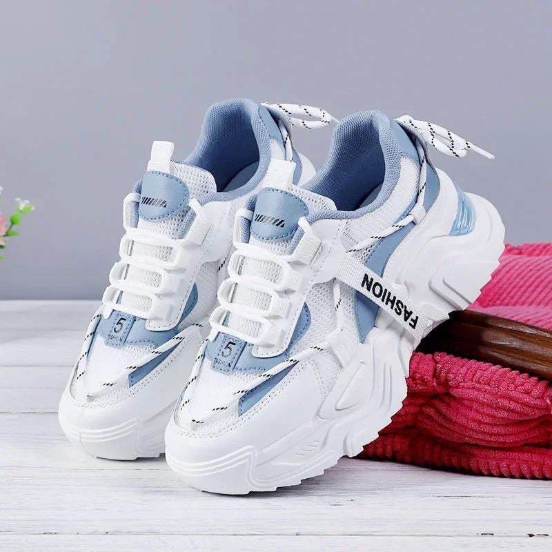 Women‘s Shoes New Fashion Breathable Mesh All-match
