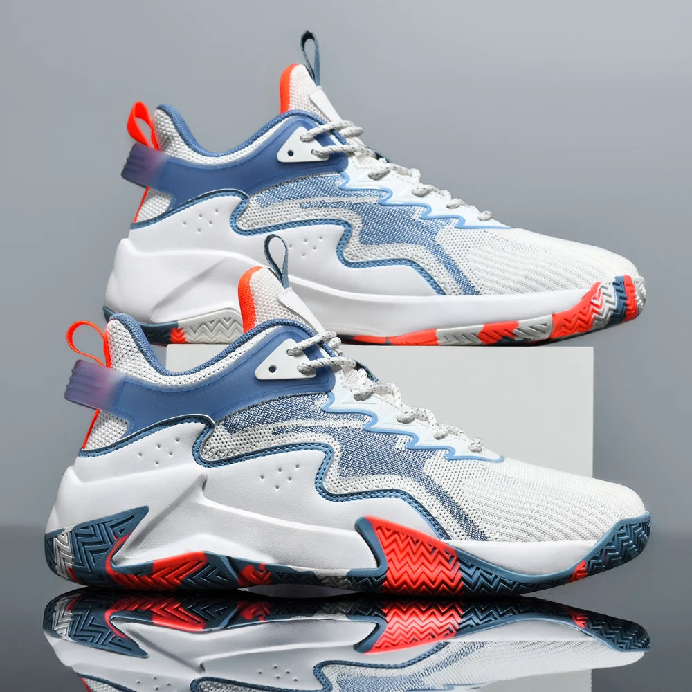 2025 New Basketball Shoes Men Breathable Cushioning Sneakers