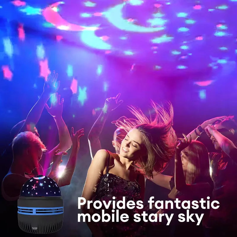 Colorful LED Starry Sky Projector Light