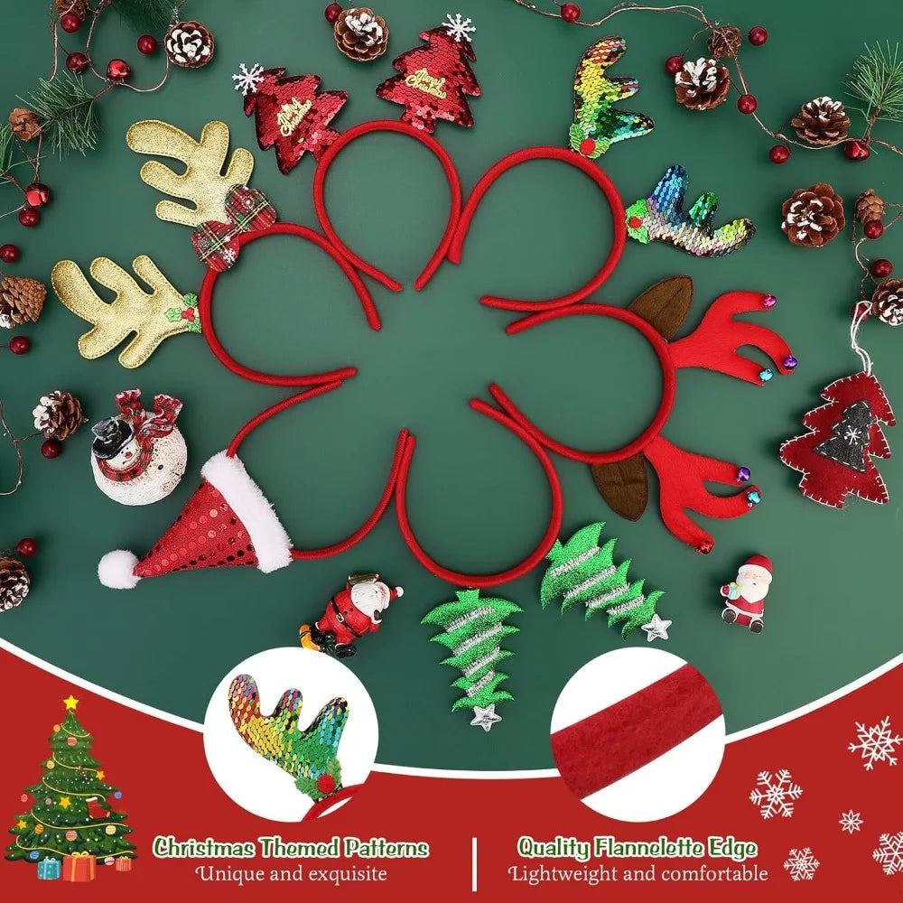 Christmas Decoration Headbands for Women