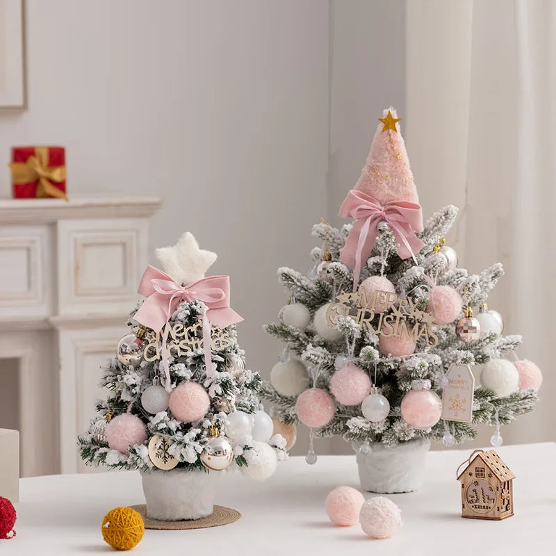 Christmas Tree DIY Set 35cm Xmas Tree with LED Lights