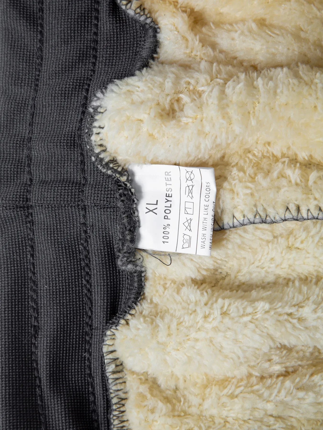 Winter Men Thermal Streetwear Plush Thick Fleece Sweatpant