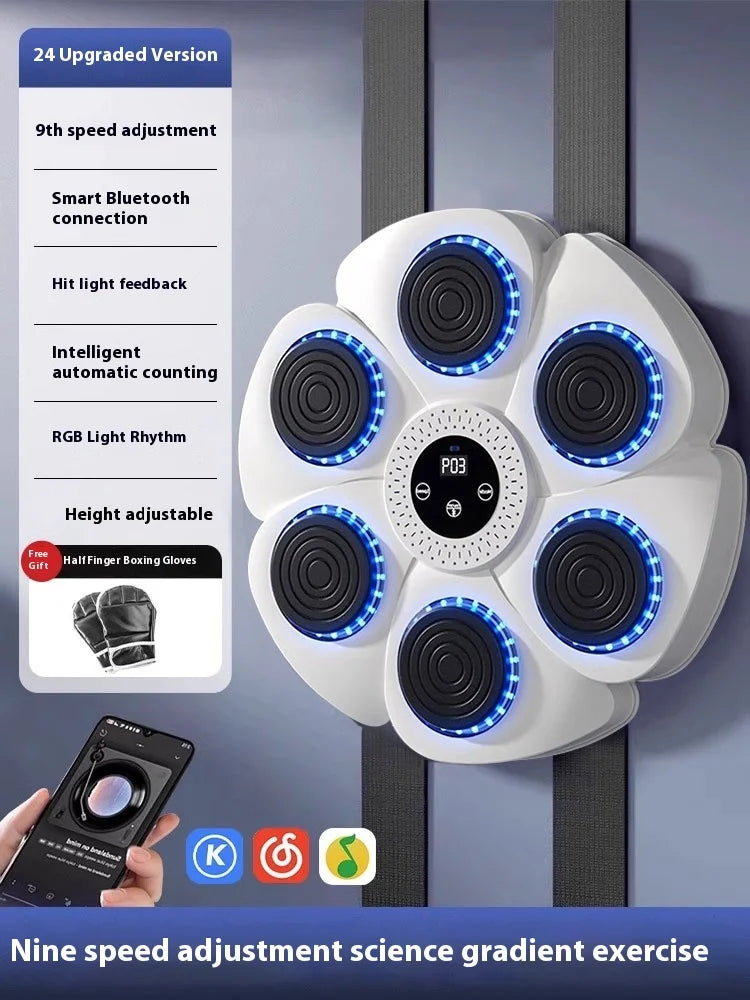Smart Music Boxing Machine Home Use Adult & Children Wall Target Boxing