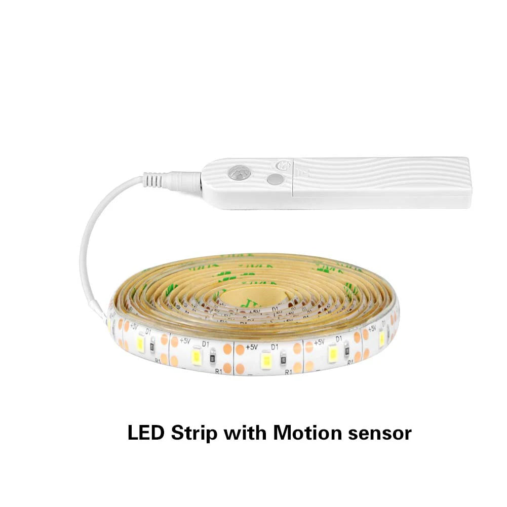 LED Under Cabinet light LED Strip led Lamp with Wireless kitchen Stairs Wardrobe Bed Side Light