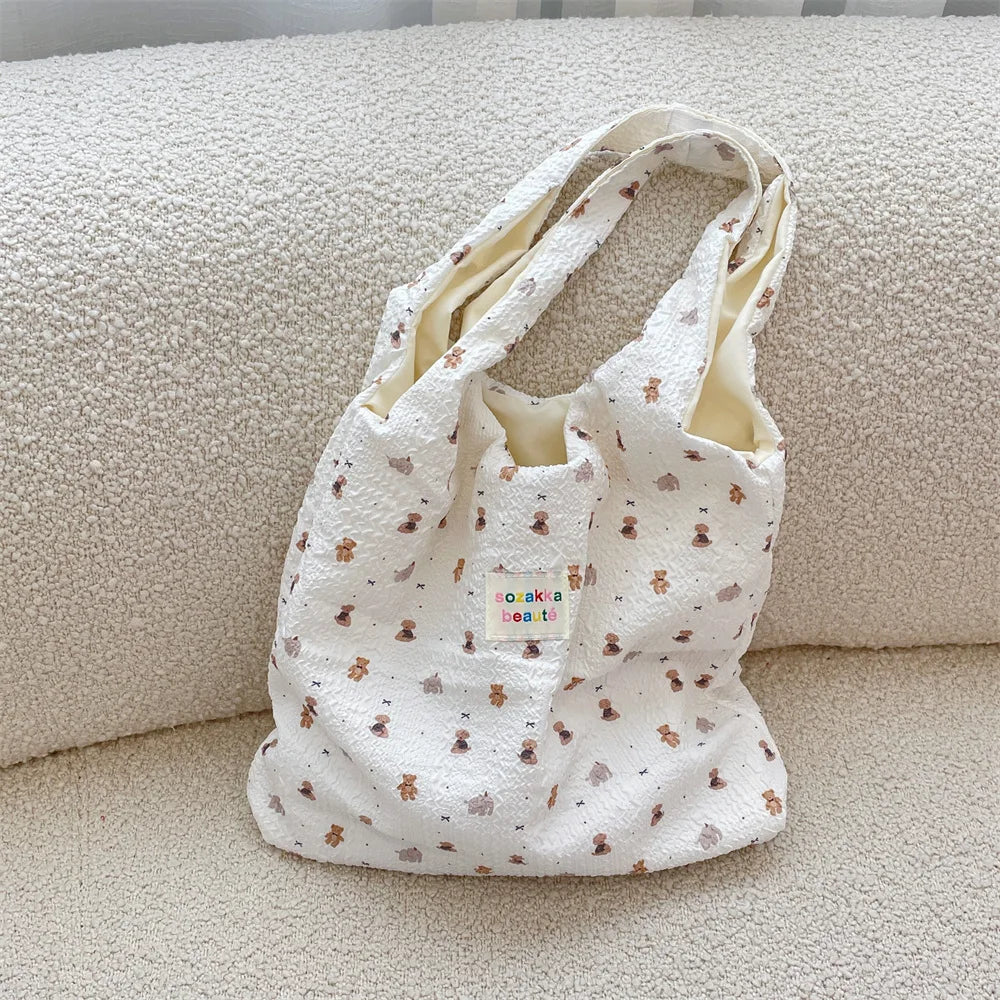 Tote Women Sweet Cartoon Shoulder Bag Shopping Bag