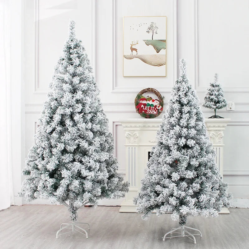 Christmas Tree PVC Artificial Snow Christmas Tree Cedar Christmas Tree Mall Window Decoration