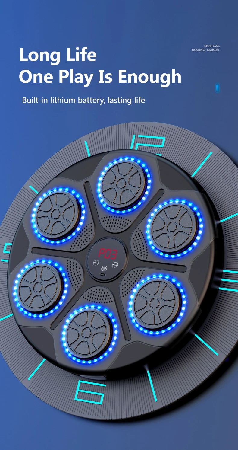 New Music Boxing Machine Smart Bluetooth Wall Mounted Music Boxing