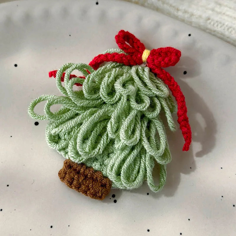 Christmas Series Hair Clips Winter Wool HairPins