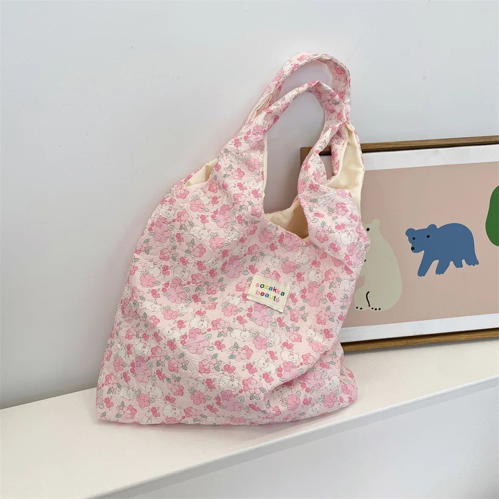 Tote Women Sweet Cartoon Shoulder Bag Shopping Bag