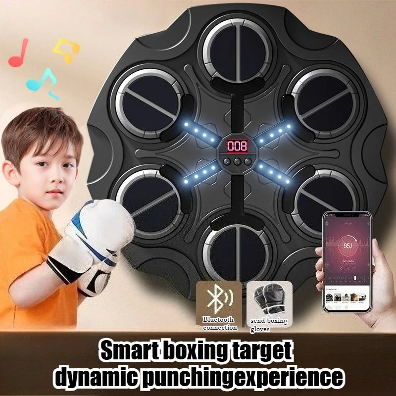 Wall Mounted Smart Music Boxing Machine Bluetooth