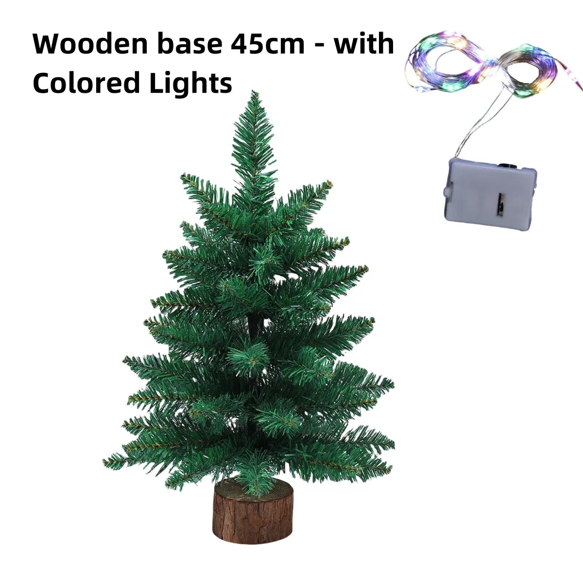 Christmas Tree Ornament Durable Mini Christmas Tree Decoration