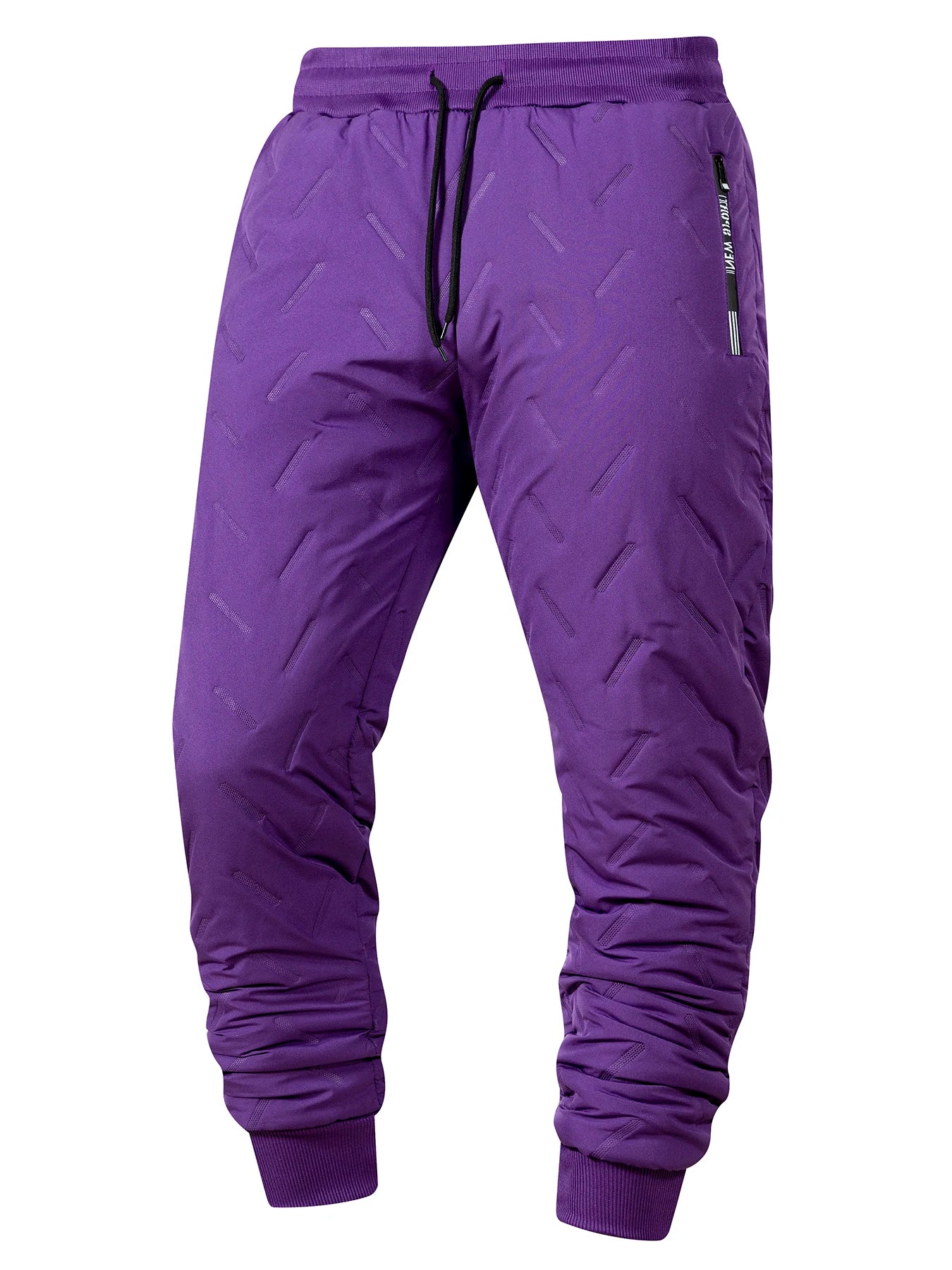 Winter Men Thermal Streetwear Plush Thick Fleece Sweatpant