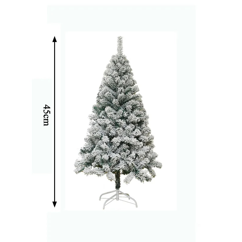 Christmas Tree PVC Artificial Snow Christmas Tree Cedar Christmas Tree Mall Window Decoration