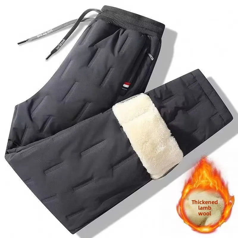 winter Men Clothing Autumn 2025 Casual Pants for Man Stripe Trousers