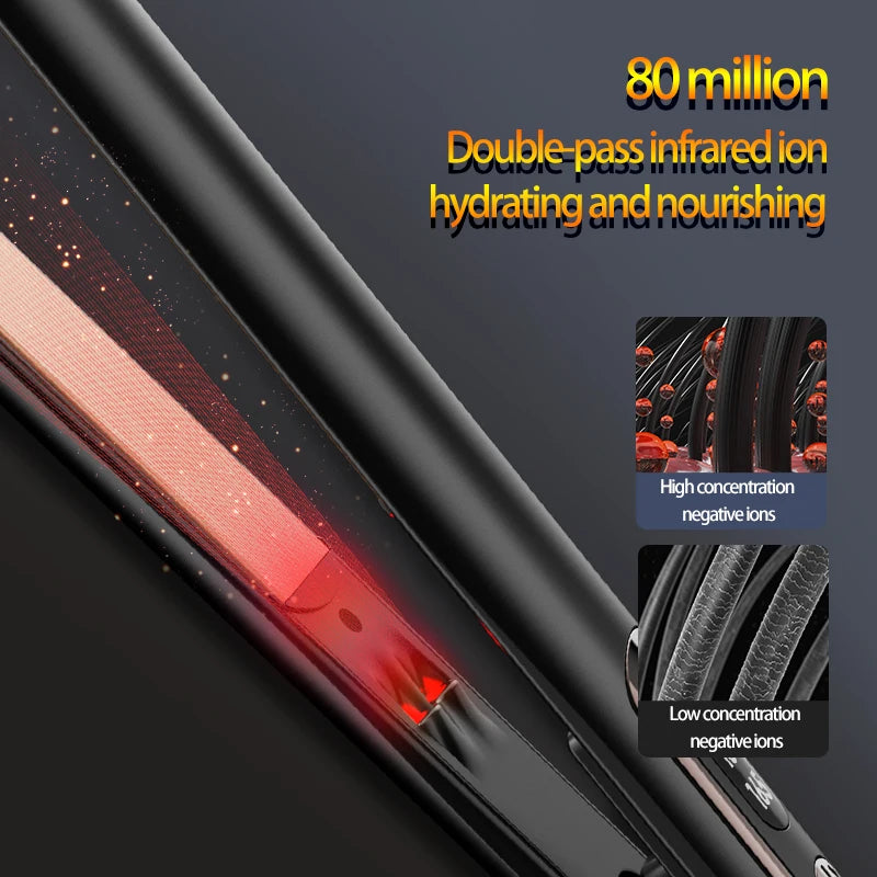 Hot Comb Straightener Curler Dual Purpose