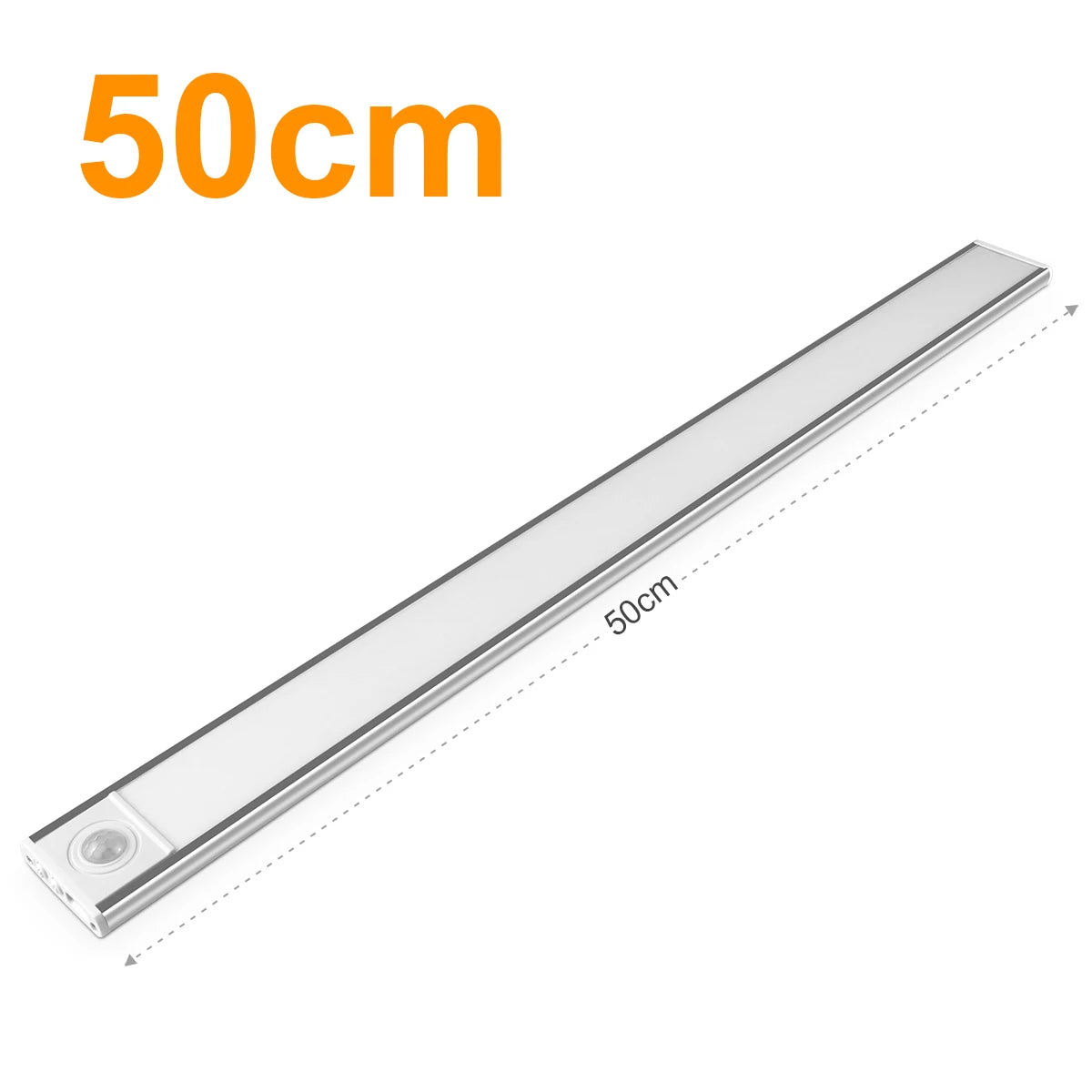 LED Aluminum Cabinet Lamp 3 Color Rechargeable Battery