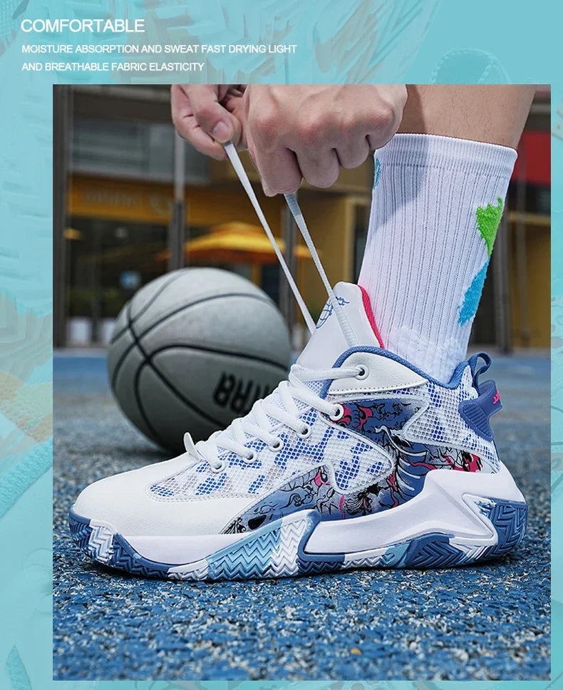 Basketball Shoes Breathable Confortable Sports Shoes