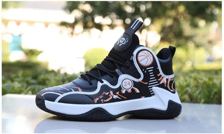 Basketball Shoes Men High Top Breathable Sneakers