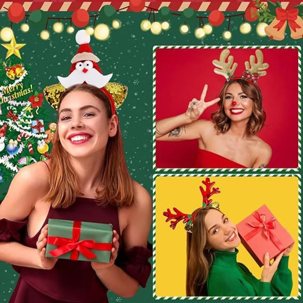 Christmas Decoration Headbands for Women