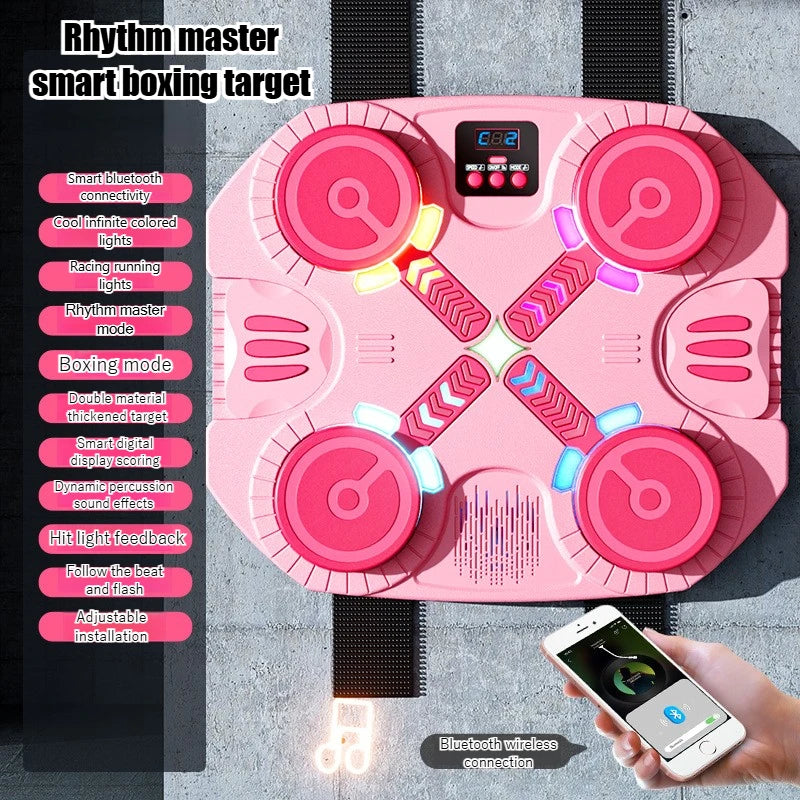 Wall Mounted Smart Music Boxing Machine Bluetooth