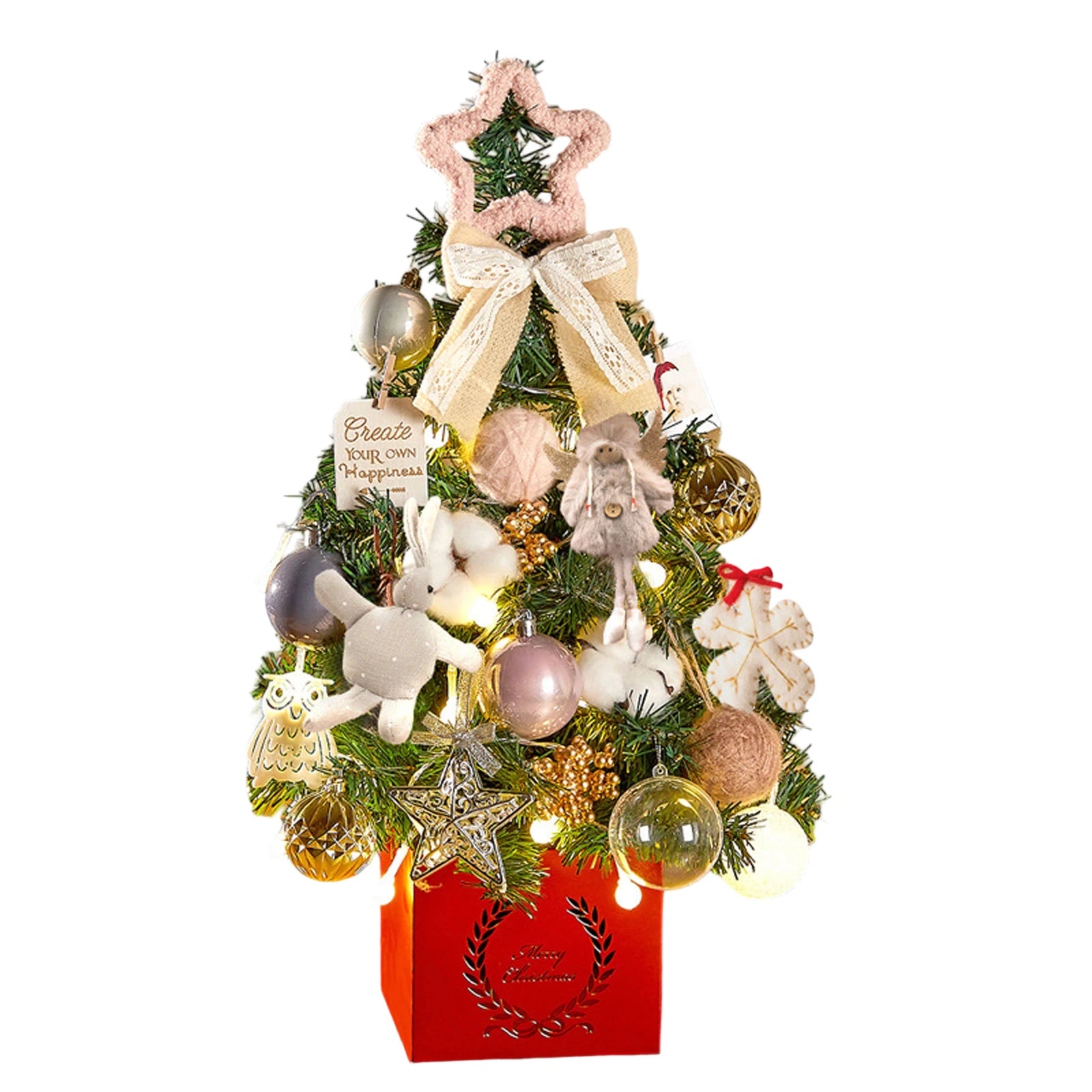 Classic Exquisite Christmas Tree Christmas Creatively Desktop Ornaments